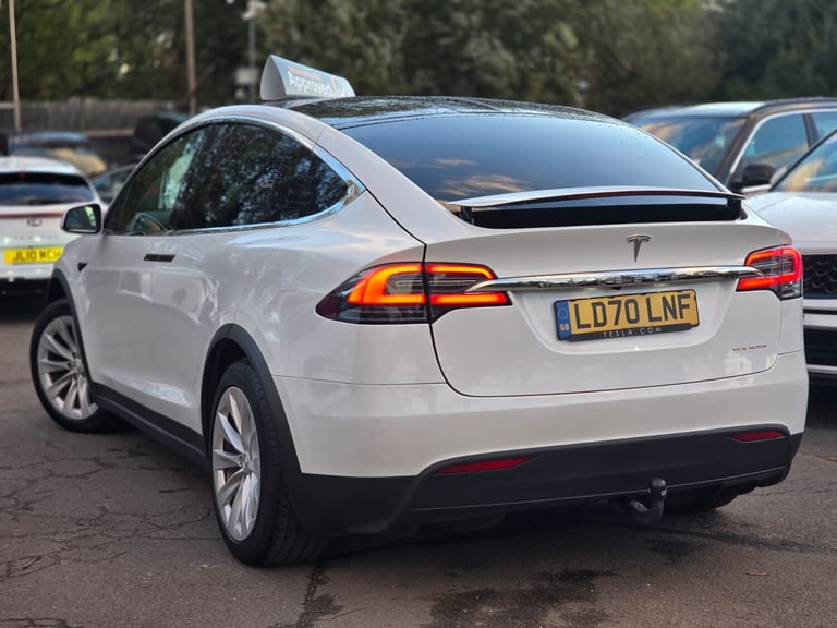 2020 Tesla Model X Electric 100 kWh 7 Seats PCO Eligible Long Range 4dr 2 Keys ULEZ Free Saloon E...