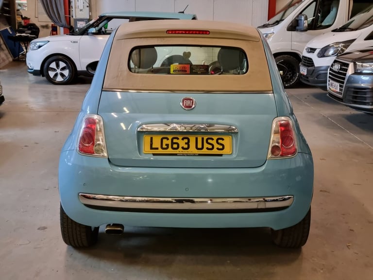 2013 Fiat 500 0.9 LOUNGE Convertible Petrol Manual