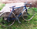 Vintage Triumph Racing Bicycle