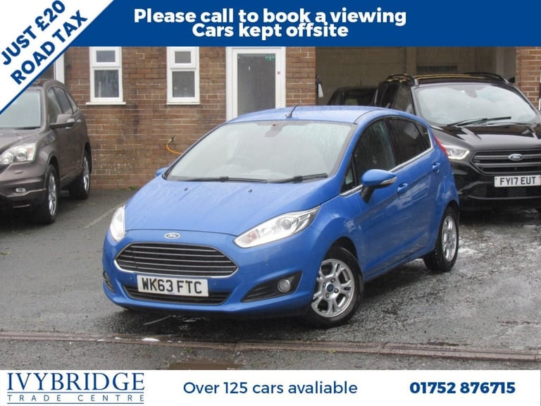 2013 63 FORD FIESTA 1.6 TDCI ECONETIC TITANIUM HATCHBACK 5DR DIESEL MANUAL EURO 