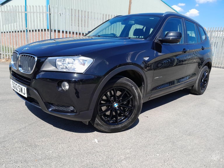 BMW X3 2.0 xDrive20d SE Black Auto Diesel 2012