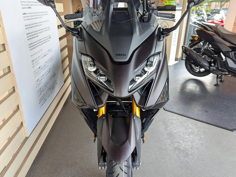 IN STOCK NOW! - NEW Yamaha TMAX Tech MAX. Dark Magma. £14,000 On The Road