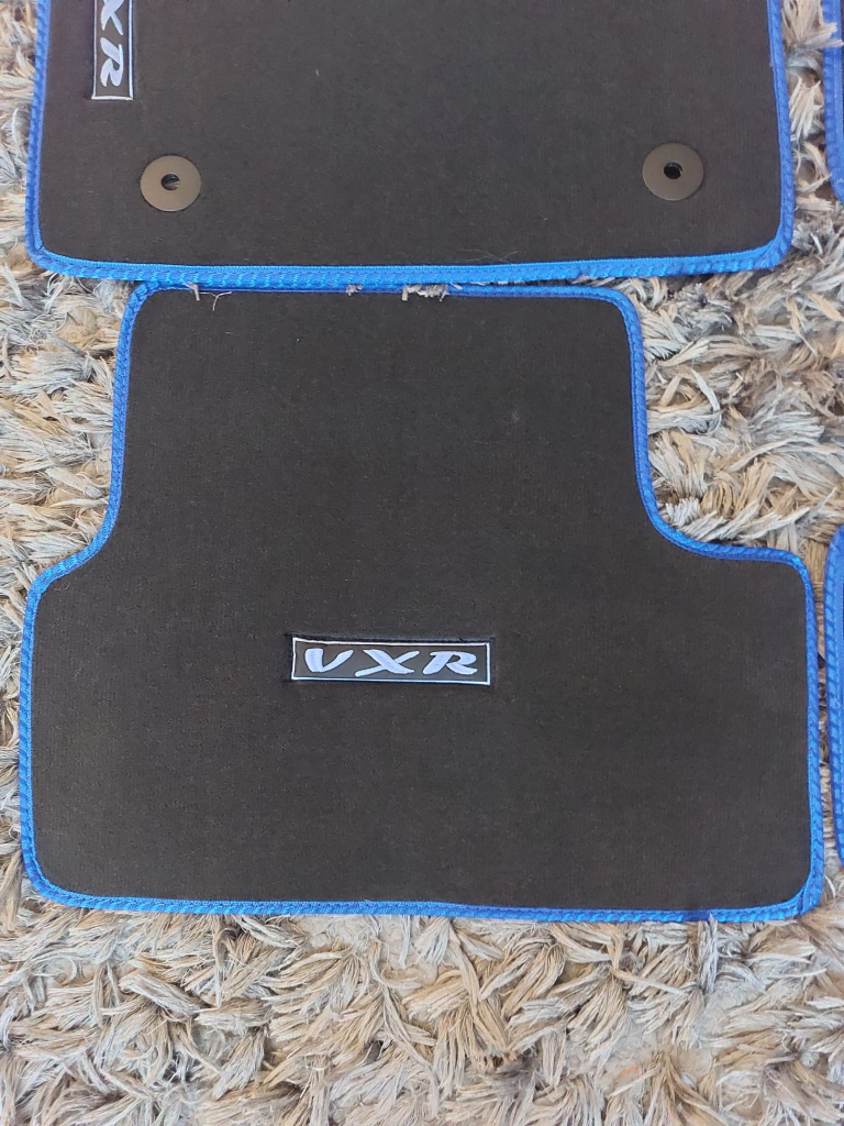 Tailor made car mats 