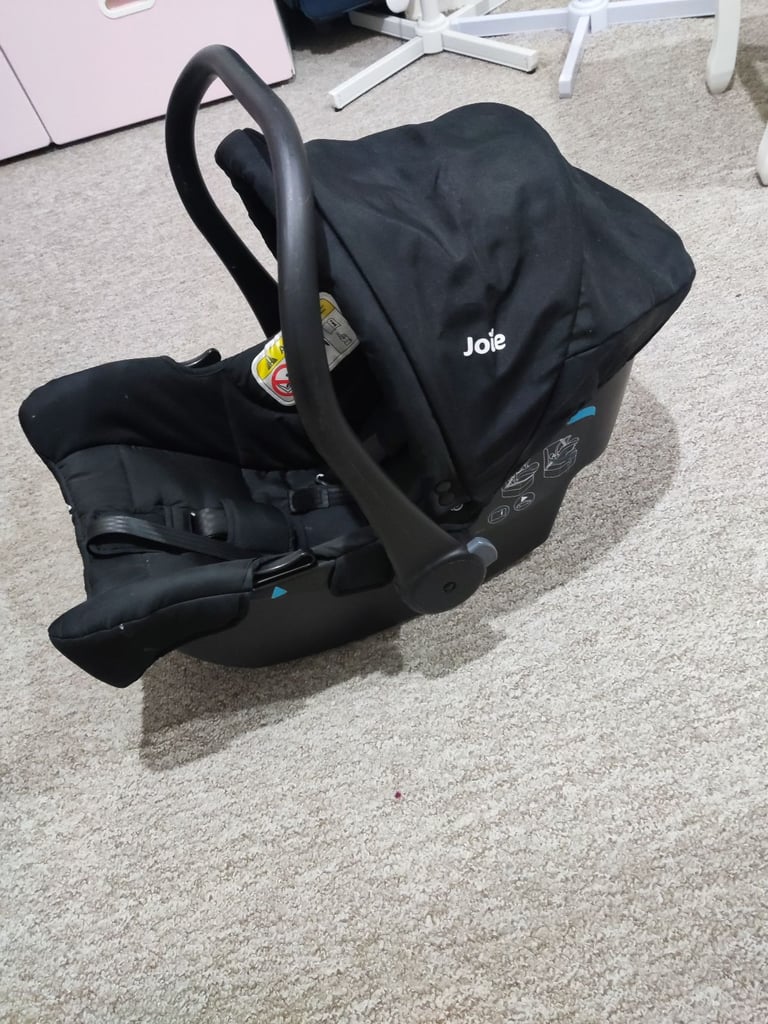 Black car seat