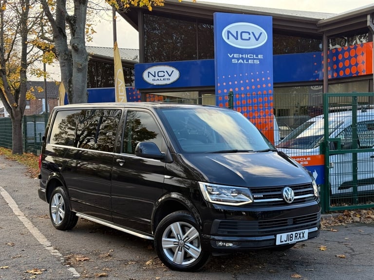 2018 Volkswagen Transporter T32 TDI HIGHLINE 4MOTION BMT 204 HALF CAMPER NO VAT Window Van Diesel...