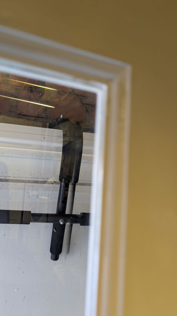 Internal door White Glass 8 Panel