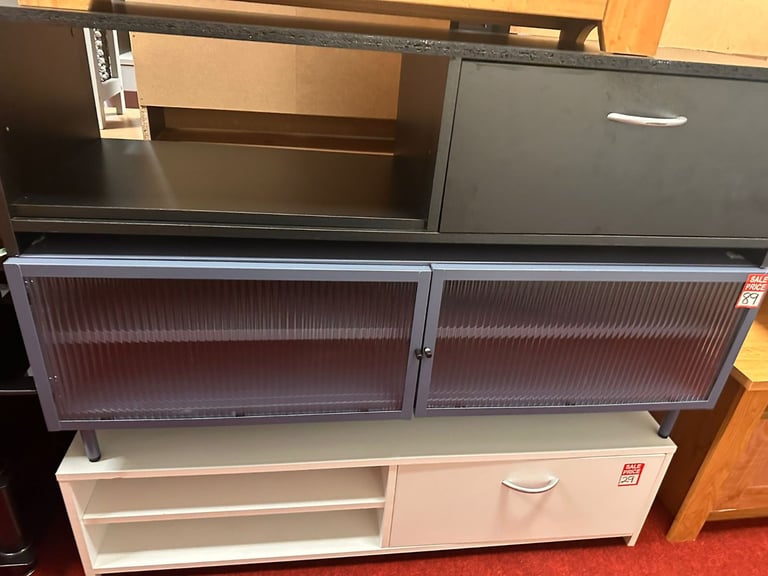 Morillo 2 door TV Unit - Blue 