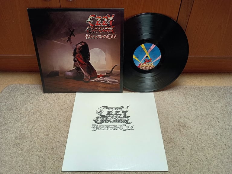 image for OZZY OSBOURNE BLIZZARD OF OZZ, ORIGINAL 80S UK ISSUE VINYL LP