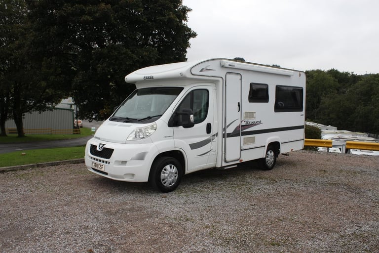 2010 "60" Plate Elddis Autoquest 140 Compact 2 Berth Motorhome With End Lounge