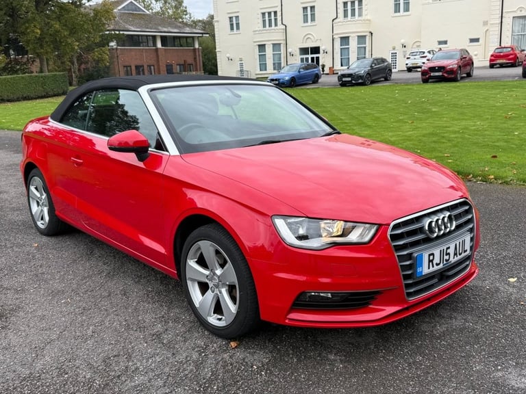 2015 Audi A3 1.4 TFSI 150 Sport 2dr S Tronic CONVERTIBLE PETROL Automatic
