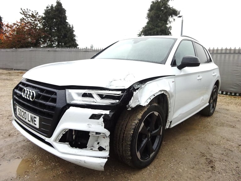 2020 20 REG AUDI Q5 S LINE BLACK EDITION 45 TFSI QUATTRO AUTO DAMAGED SALVAGE
