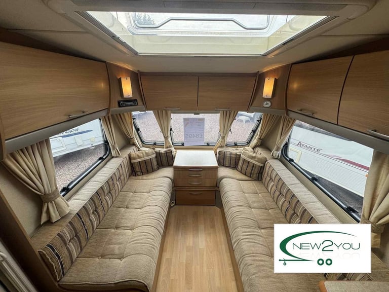 2007 Swift Charisma 620 4 Berth Fixed Bed Caravan - STOCK E140 - HUGE SALE!!