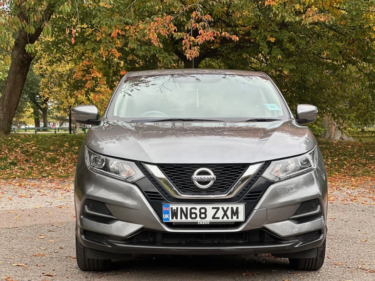 NISSAN QASHQAI 2018 1.5 DCI VISIA DIESEL LOW MILEAGE 51,000 LONG M.O.T EXCELLENT CONDITION GREY
