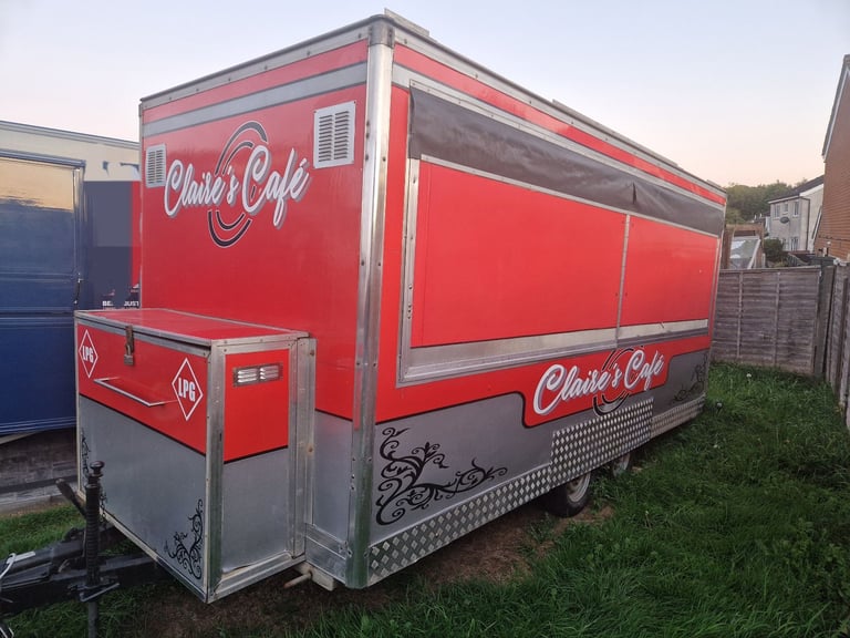image for 16ft x 7ft Twin Axle Catering Trailer 