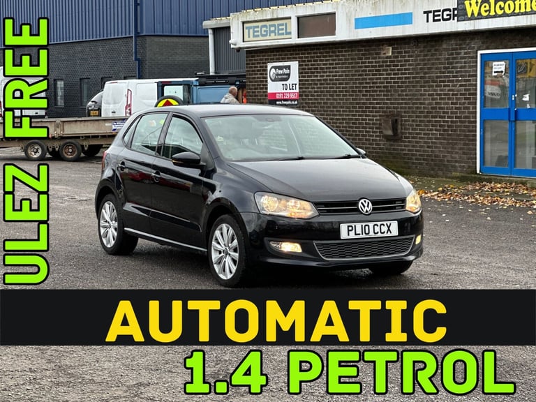 2010 Volkswagen Polo 1.4 SEL 5dr DSG HATCHBACK Petrol Automatic