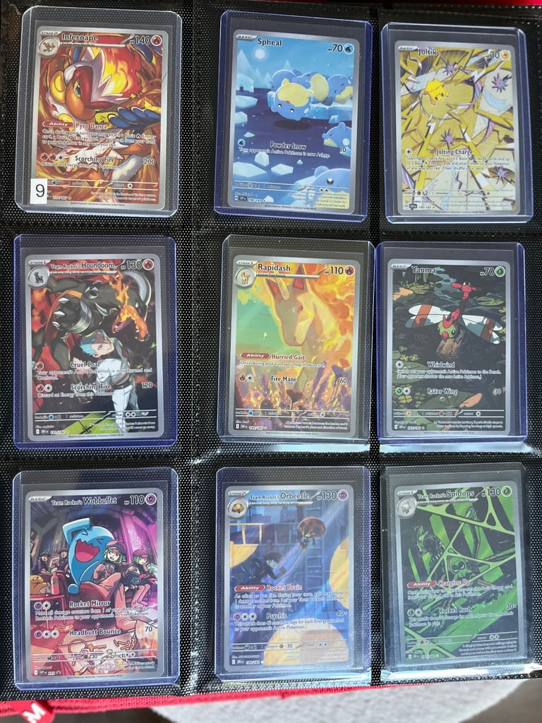 Pokemon TCG Cards Binder Collection - NM condition