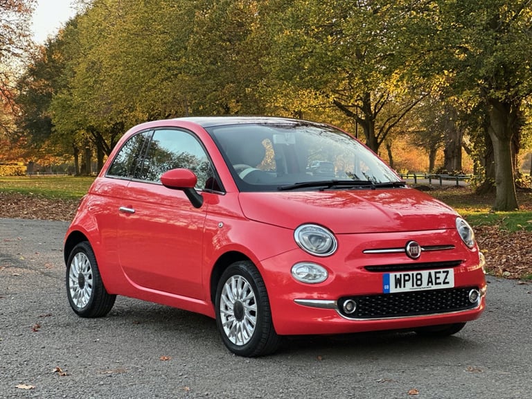 🚗 Fiat 500 Lounge 1.2 Petrol 2018 ULEZ ✅ Only 22,000 Miles | Excellent Condition MOT HISTORY 3DR
