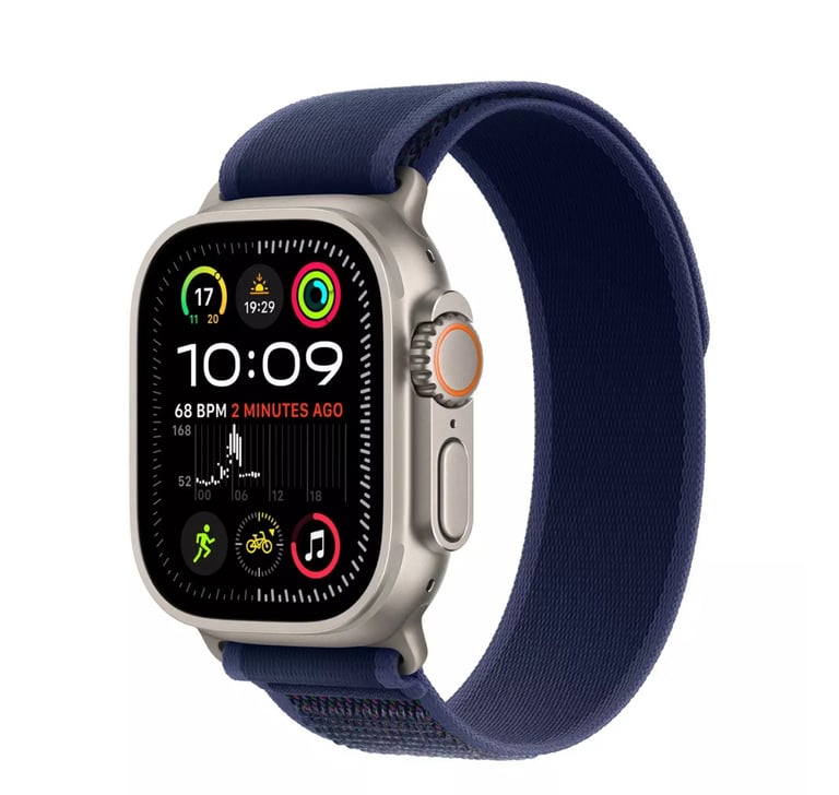 image for Apple Watch Ultra 2 GPS + Cellular – Titanium with Trail Loop (Small/Medium) – 2 months old! 