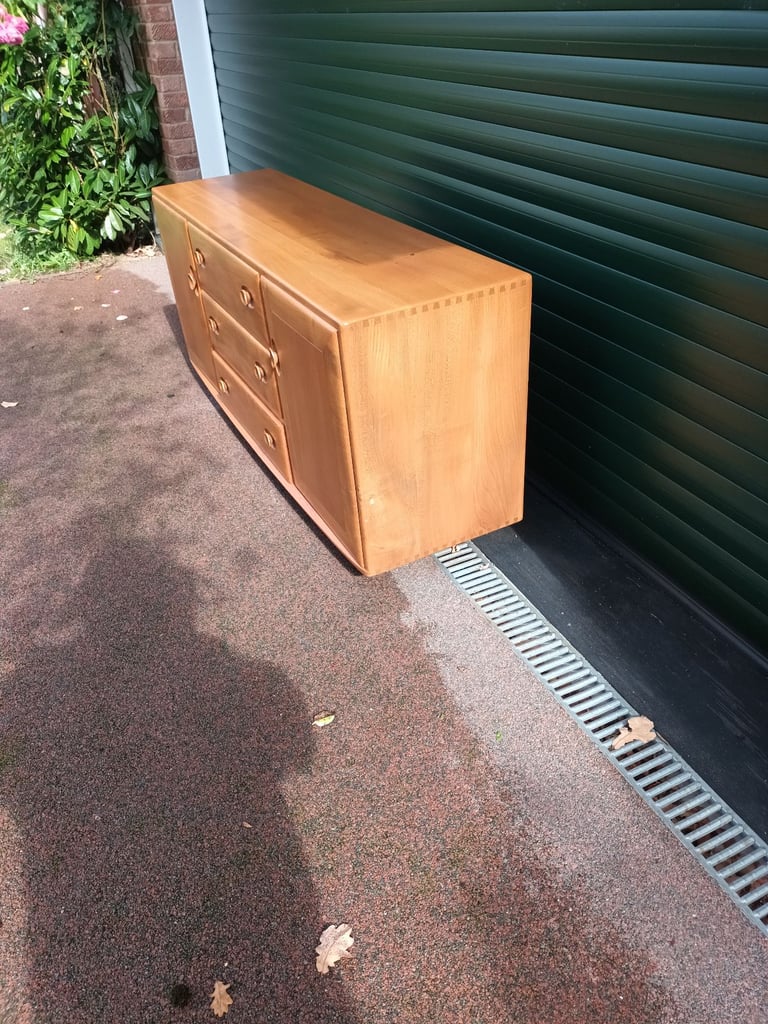 Ercol Blonde Windsor Sideboard, Model 455