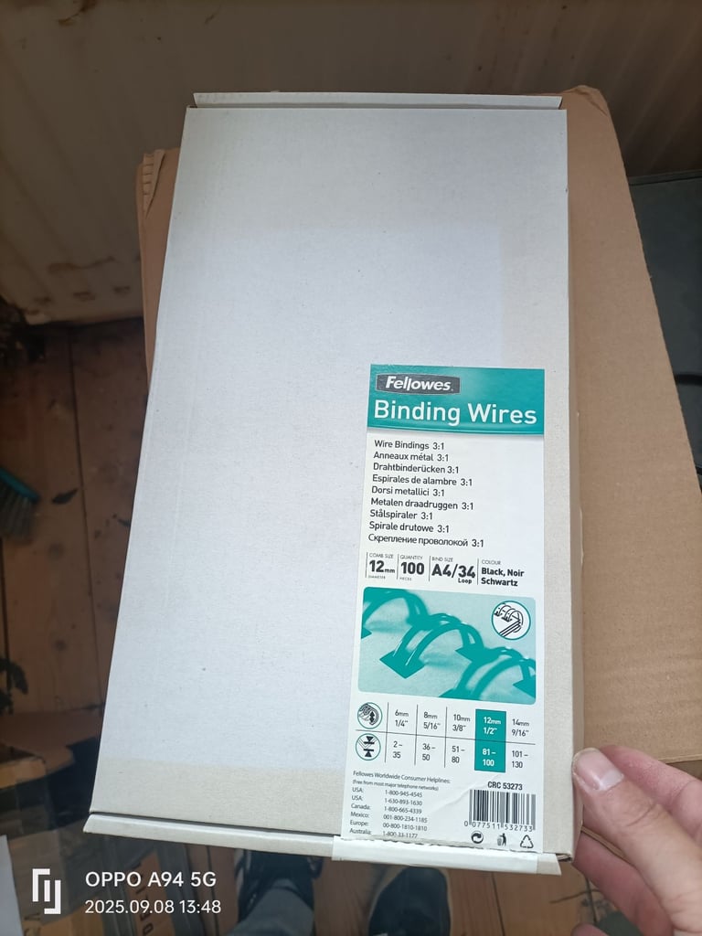 Fellows binding machine 