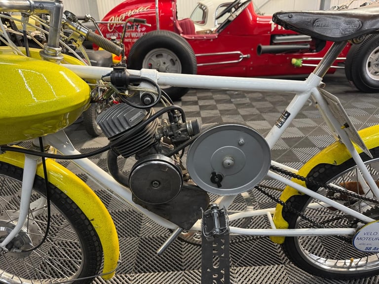 1975 Burdin Derny, Vintage Burdin Derny Cycle Pace Bike, V5
