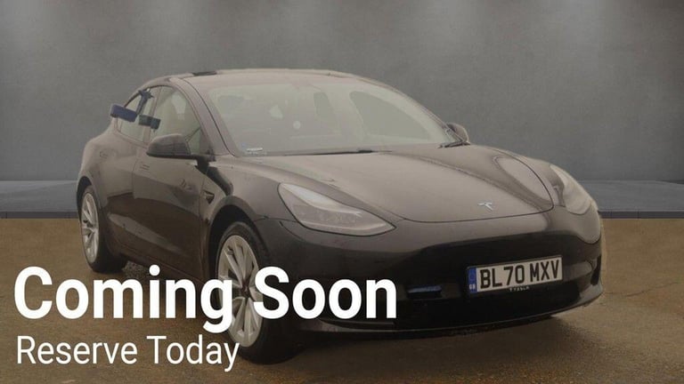 2020 Tesla Model 3 Standard Plus 4dr Auto SALOON ELECTRIC Automatic