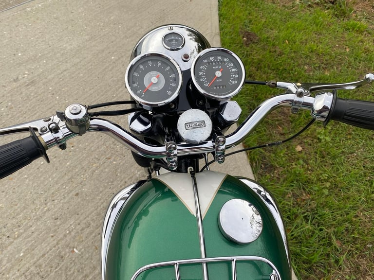 TRIUMPH T100, 1967, LOVELY CLASSIC 500 TWIN WITH MATCHING NUMBERS ++ RESERVED ++