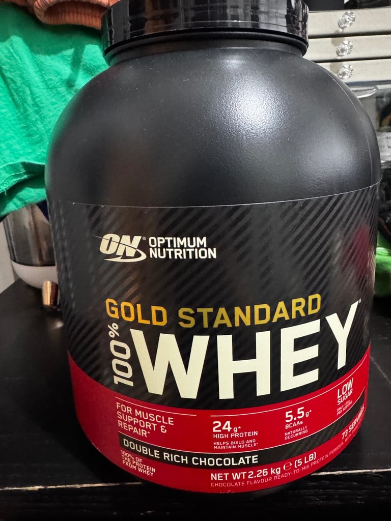 Optimum nutrition protein 4.5 kg (2+2.26kg) DOUBLE RICH CHOCOLATE
