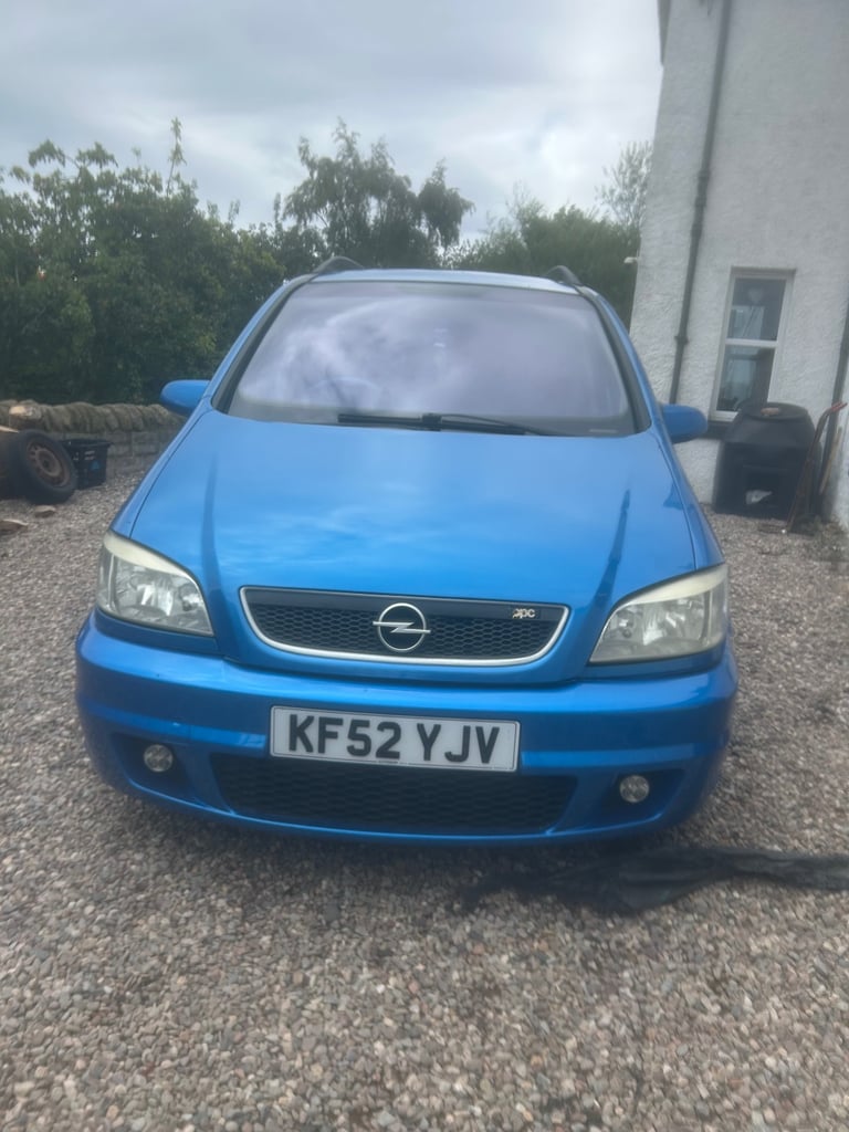 Vauxhall, ZAFIRA, MPV, 2002, Manual, 1998 (cc), 5 doors