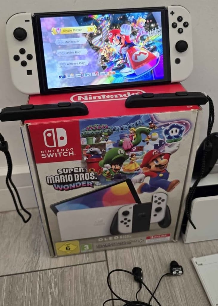 image for Nintendo switch oled super mario bros Wonder 