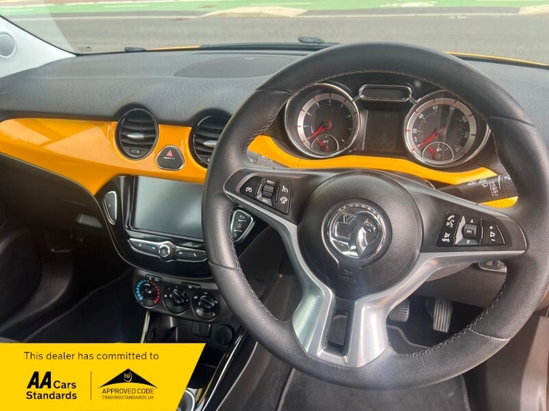 2017 Vauxhall ADAM JAM 1.4 Petrol Yellow