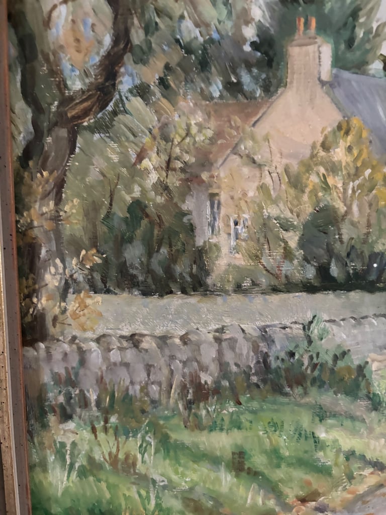 Painting by IM Wood