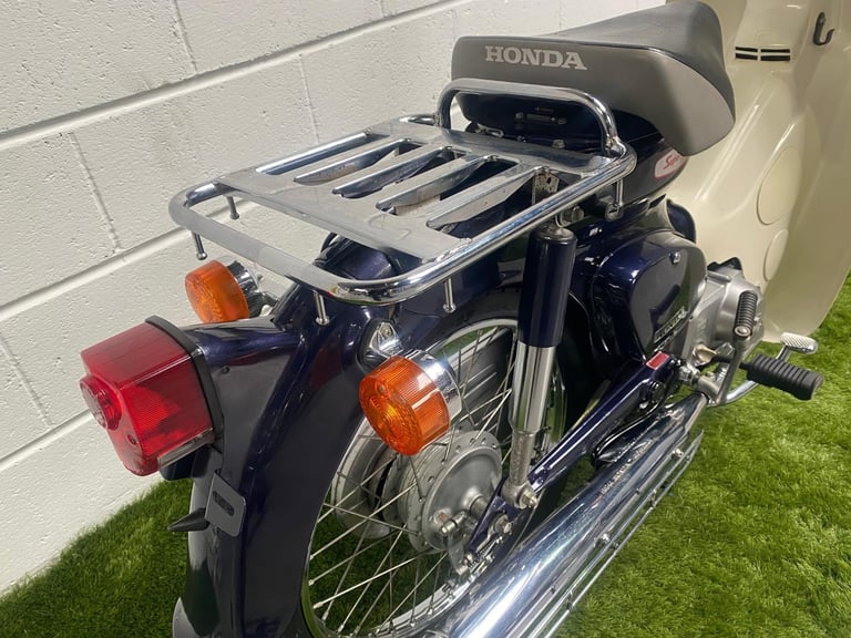 2007 JDM Honda C50 DX CDi in purply-blue