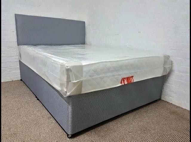 👍❤SMALL DOUBLE SIZE MATTRESS -SINGLE BED FRAME WITH MATTRESS