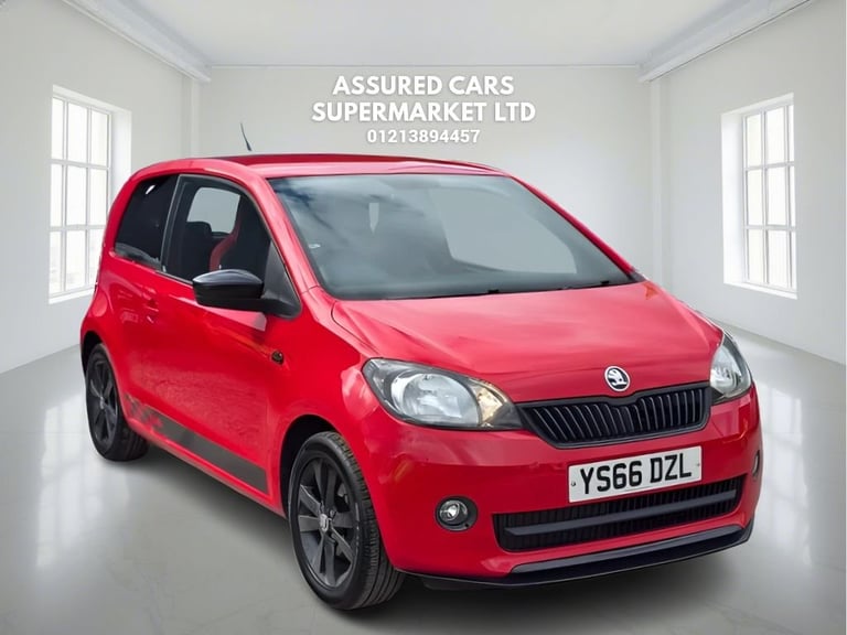 2016 66 SKODA CITIGO 1.0 MPI MONTE CARLO HATCHBACK 3DR PETROL MANUAL EURO 6 (60 