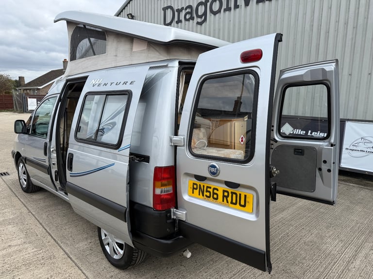 2006 Nu Venture Camper Van Fiat Scudo 2.0JTD - Silver - 64996 miles - 3 Owners