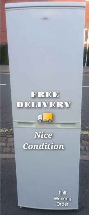 image for Medium Size LOGIK fridge freezer DELIVERED