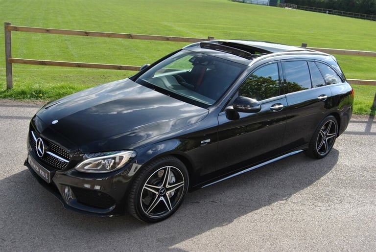 2017 Mercedes-Benz C-Class 3.0 V6 AMG (Premium) Estate 5dr Petrol G-Tronic+ 4MATIC Euro 6 (s/s) (...