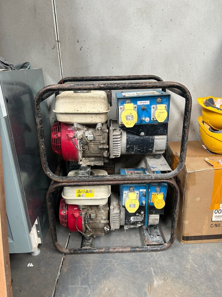 2 Honda 200 diesel generator 