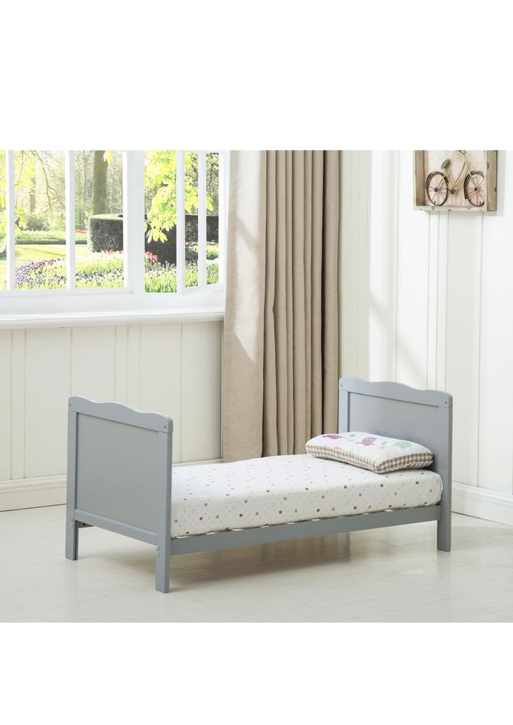 image for grey baby cot