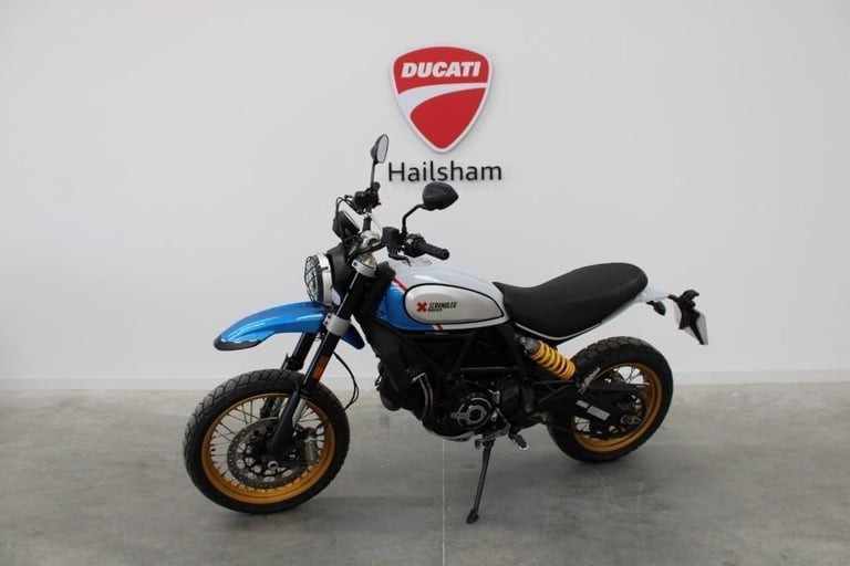 2022 Ducati Scrambler Desert Sled in Sparkling Blue