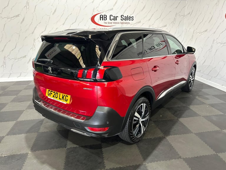 2020 Peugeot 5008 1.2 PureTech GT Line Euro 6 (s/s) 5dr HATCHBACK Petrol Manual