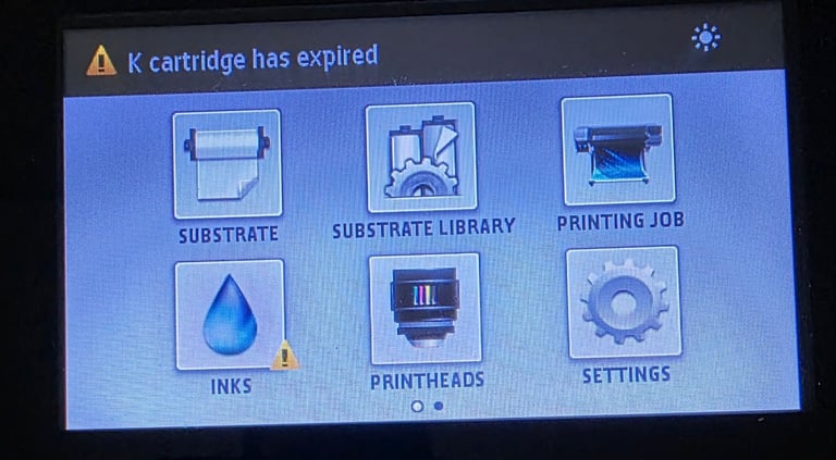 Hp Latex 315 printer in very good working condition
