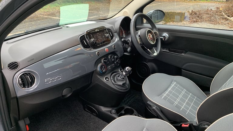 2018 Fiat 500 1.2 Lounge Hatchback 3dr Petrol Manual Euro 6 (s/s) (69 bhp) Hatchback Petrol Manual