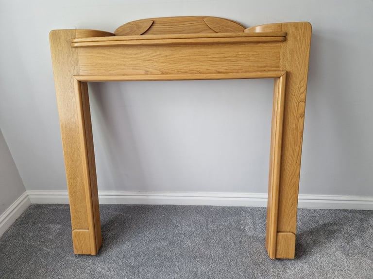 Solid Oak fire surround 