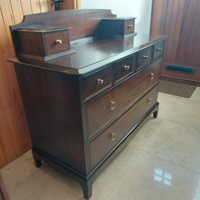Stag 8 Drawer Longboy Chest With Raised Top Gallery 