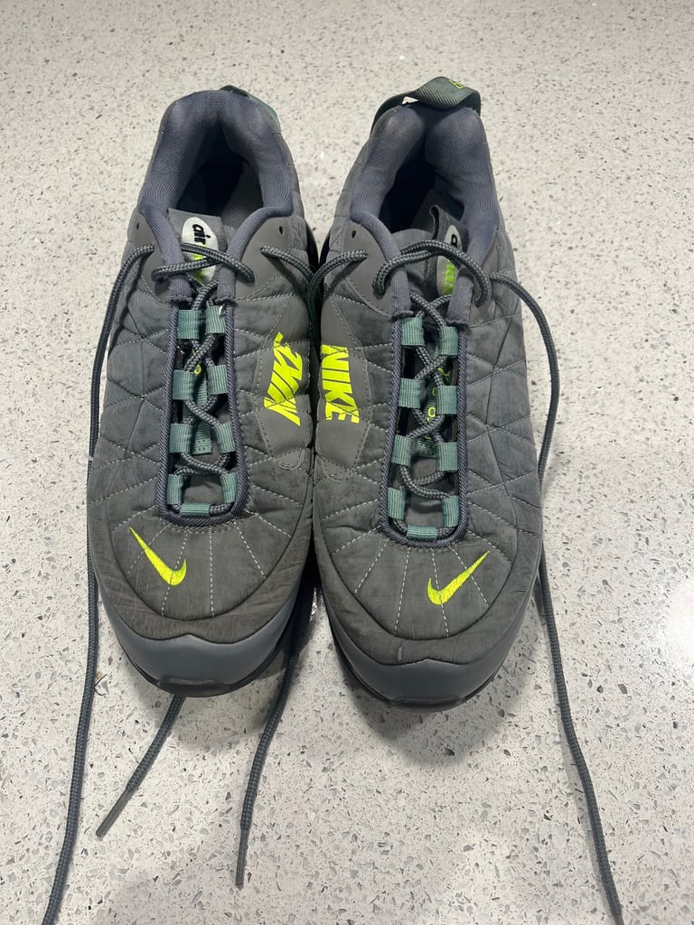 Rare Nike Air Max  MX 720-818 Neon Volt Grey UK 8 CW7475-001