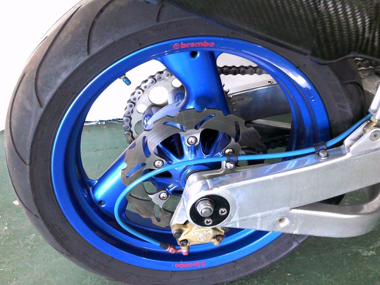 1997 R-reg Ducati 600 Monster streetfighter in multi colours