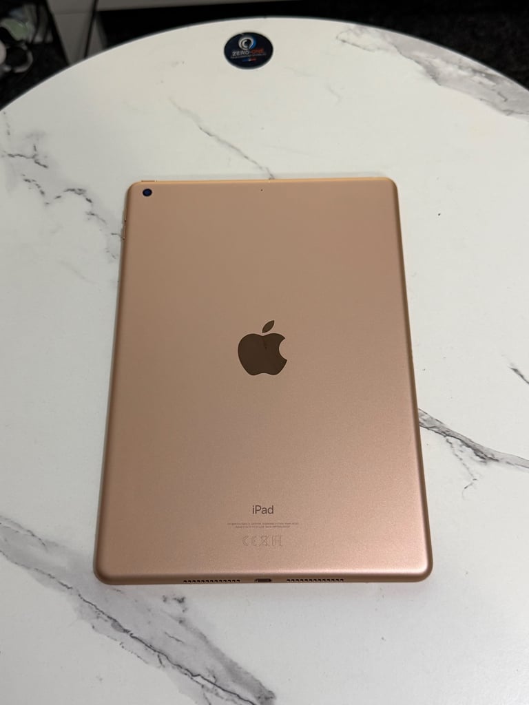 Like New Apple Ipad 7 WiFi Rose Gold 128gb Storage inbuilt 