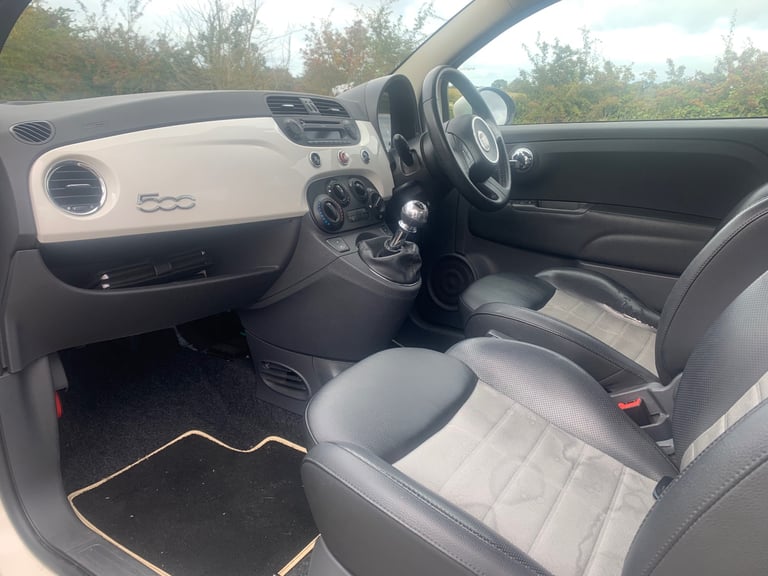 Fiat, 500, Hatchback, 2010, Manual, 1242 (cc), 3 doors